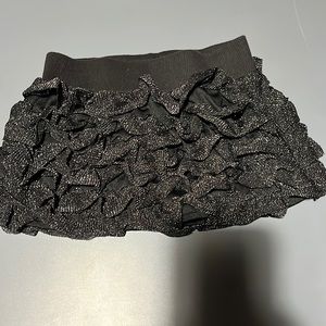 Amy Coe cute sparkly black skirt